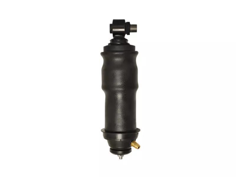 Cabin shock absorber, with air bellow