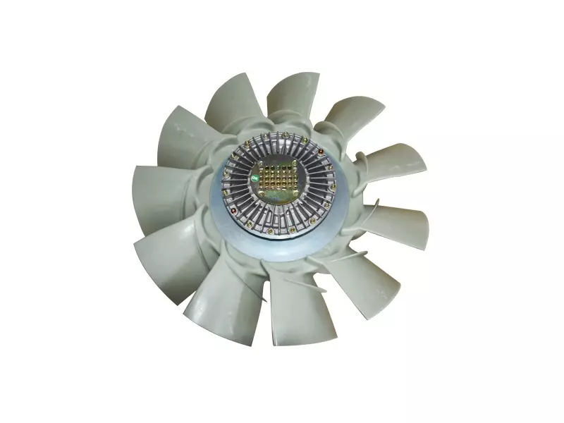Fan with clutch
