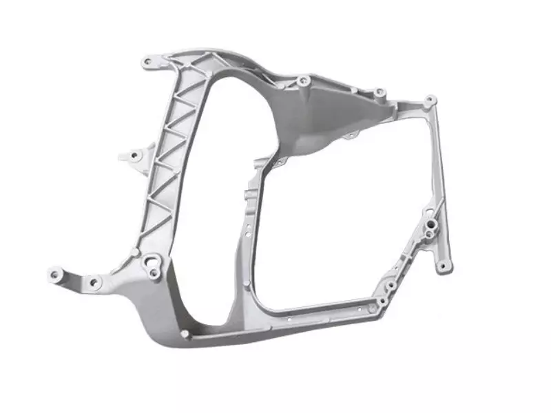 Lamp frame, left, Aluminum version