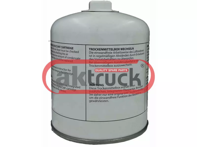 Air dryer cartridge, with coalescence filter, 2-stage