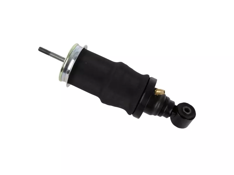 Cabin shock absorber, with air bellow