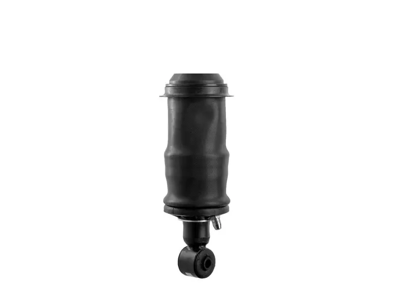 Cabin shock absorber, with air bellow