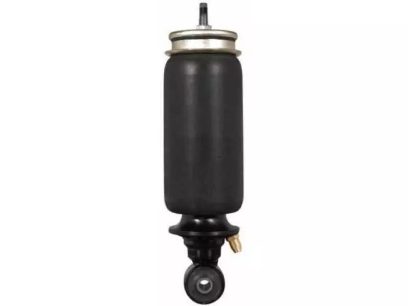 Cabin shock absorber, with air bellow