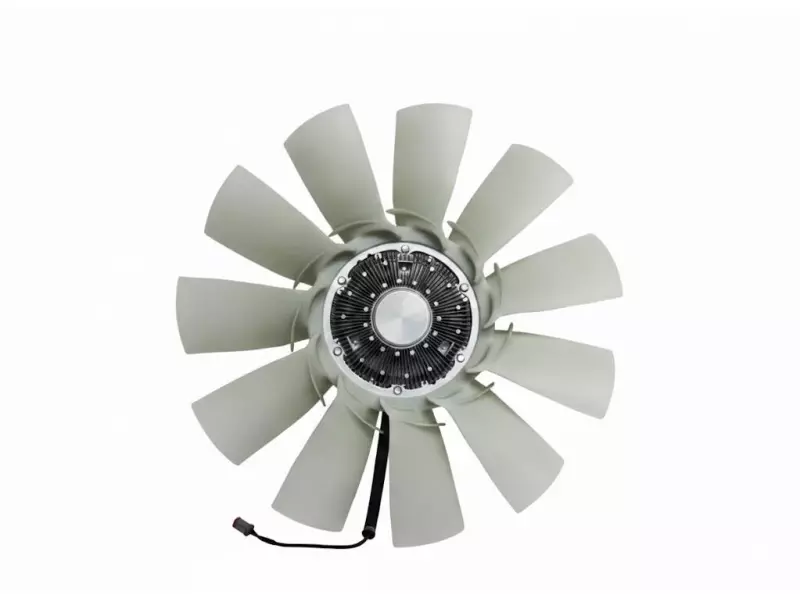 Fan with clutch
