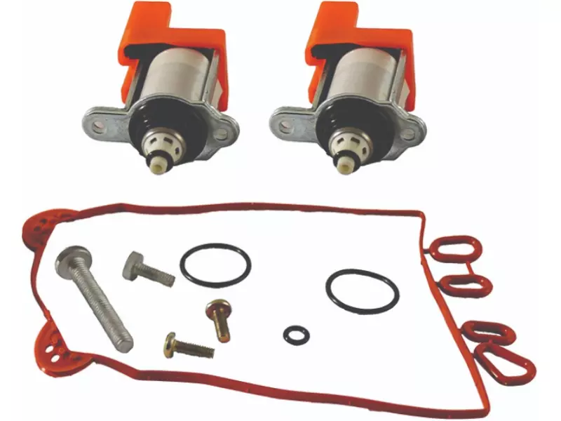 Solenoid valve, protection valve, air dryer