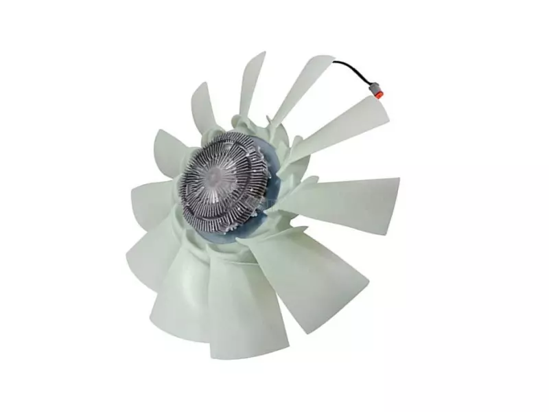 Fan with clutch