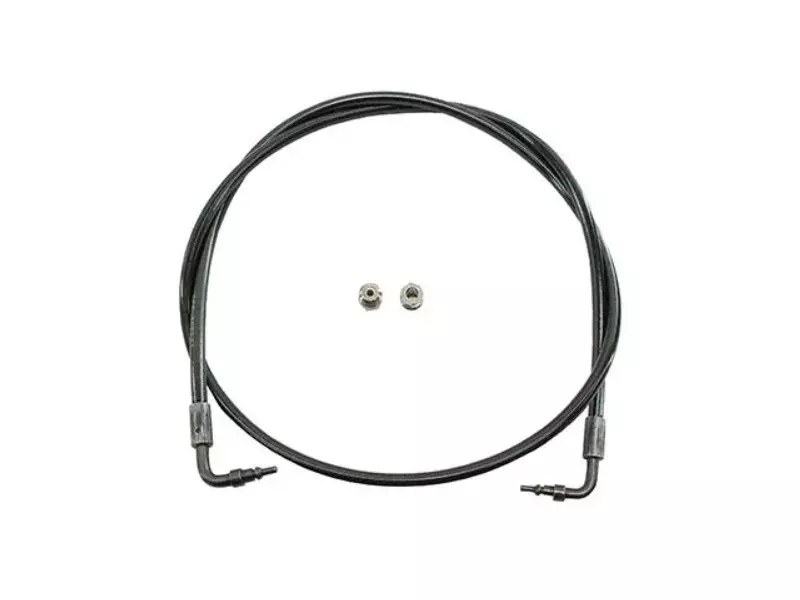 Hose line, cabin tilt