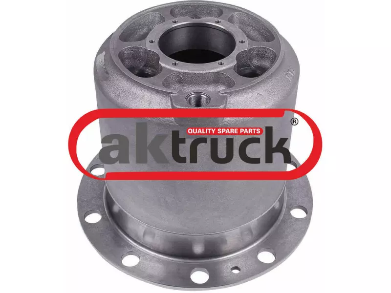 Hub casing, rear axle