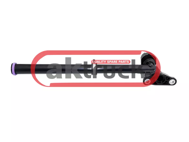 Valve housing, suction pipe, with valve