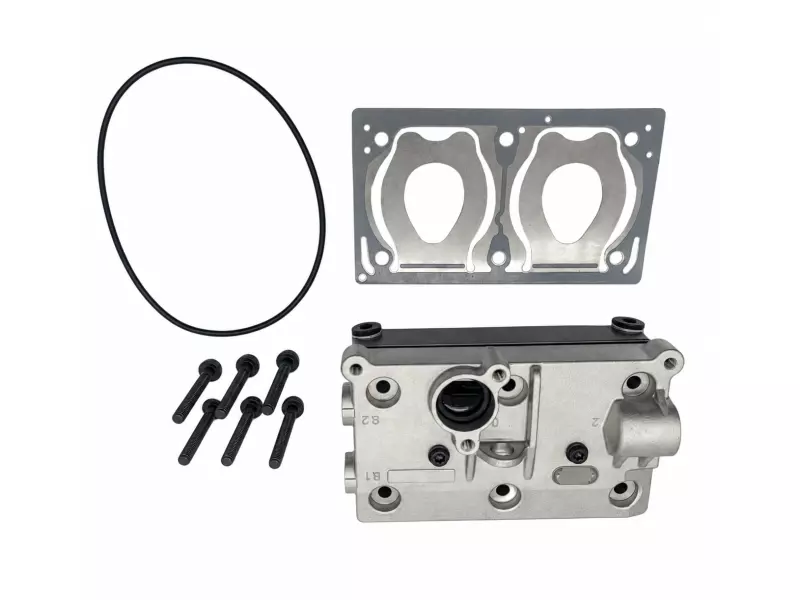 Cylinder head, Compressor, complete