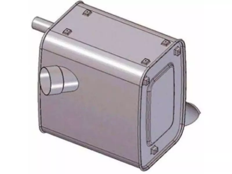 EXHAUST MUFFLER