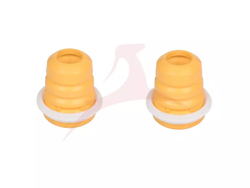 RUBBER BUFFER, SUSPENSION FRONT AXLE LEFT/RIGHT 2 PCS
