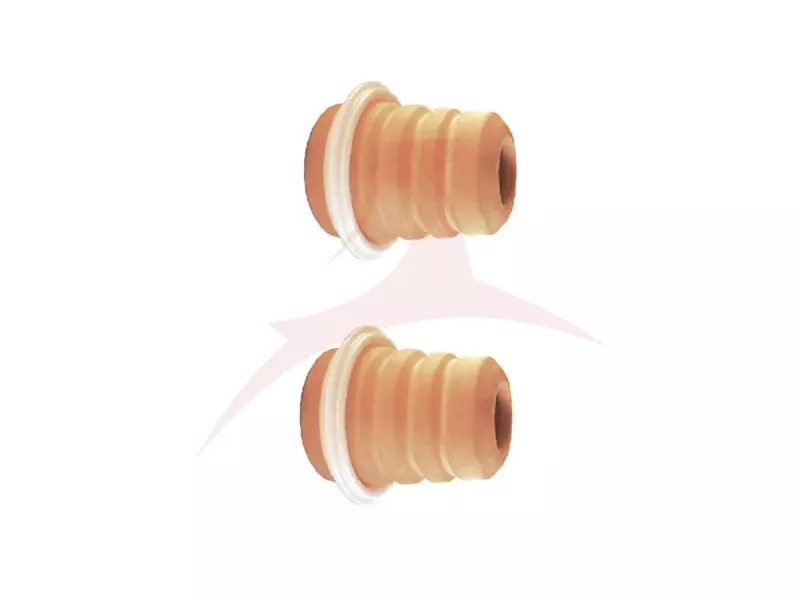 RUBBER BUFFER, SUSPENSION FRONT AXLE 2 PCS