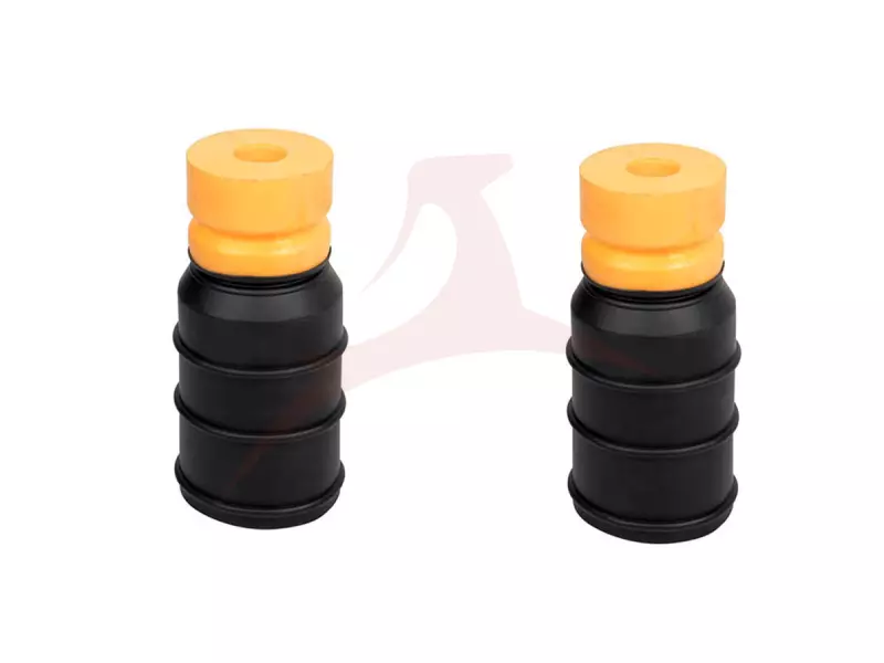 RUBBER BUFFER, SUSPENSION FRONT AXLE LEFT/RIGHT 2 PCS
