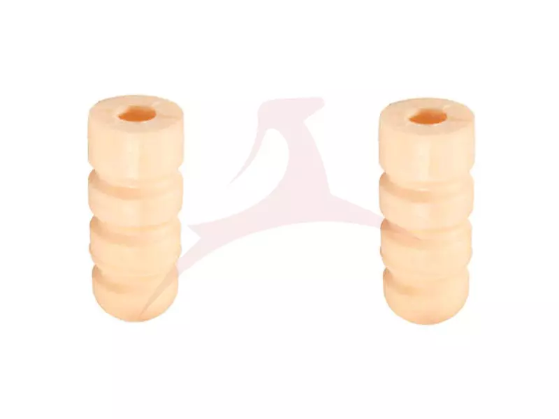 RUBBER BUFFER, SUSPENSION FRONT AXLE LEFT/RIGHT 2 PCS