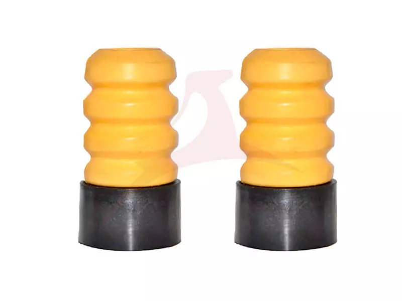 RUBBER BUFFER, SUSPENSION FRONT AXLE LEFT/RIGHT 2 PCS