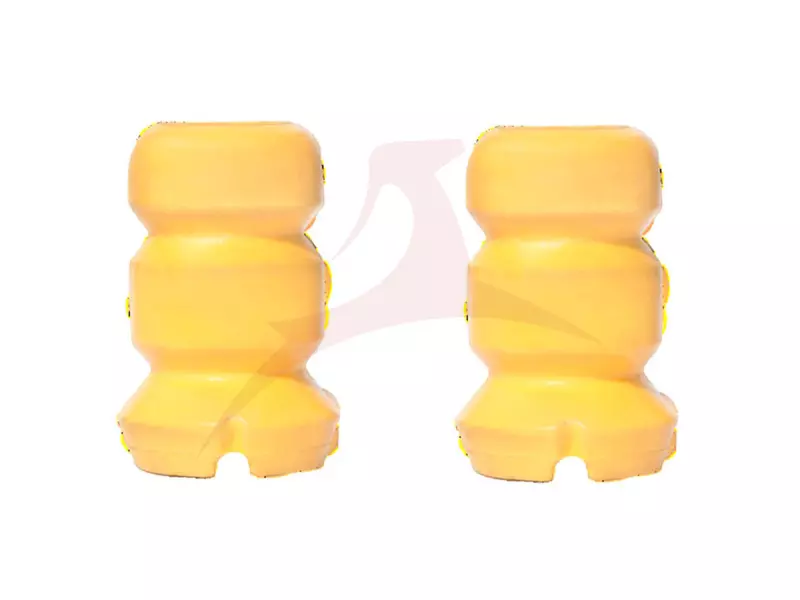 RUBBER BUFFER, SUSPENSION FRONT AXLE RIGHT 2 PCS