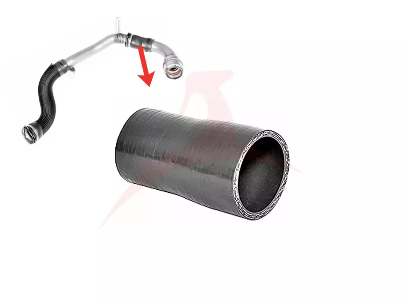 CHARGE AIR HOSE ( RH FRONT )