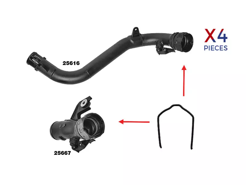 TURBO INTERCOOLER PIPE HOSE