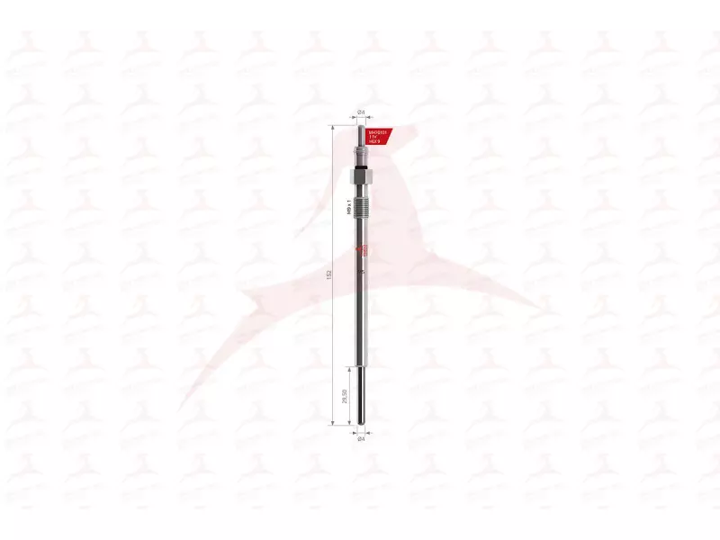 GLOW PLUG ( FRONT RH )