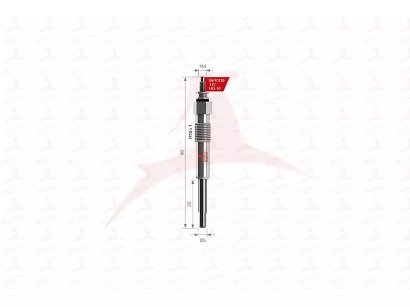 GLOW PLUG ( REAR RH )