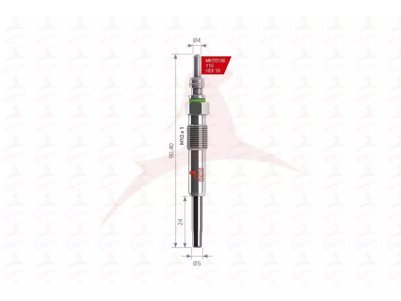 GLOW PLUG ( REAR RH )
