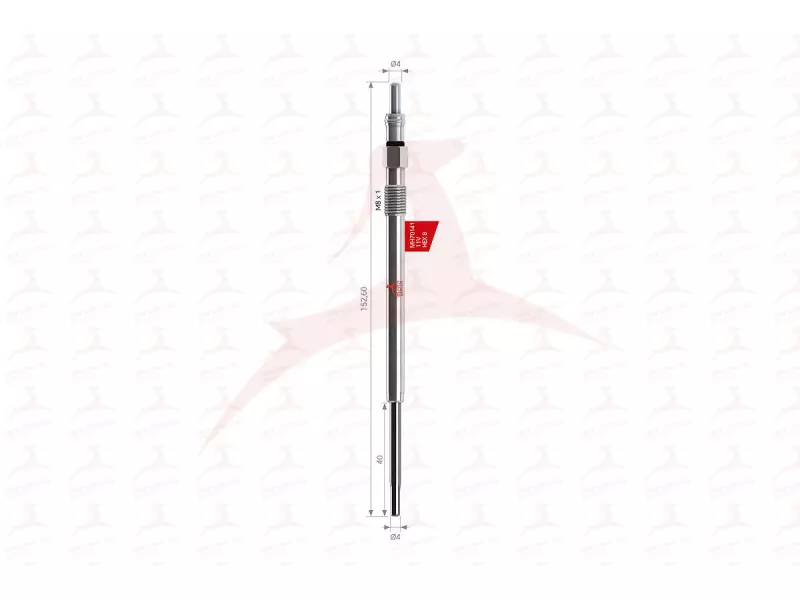 GLOW PLUG ( FRONT )