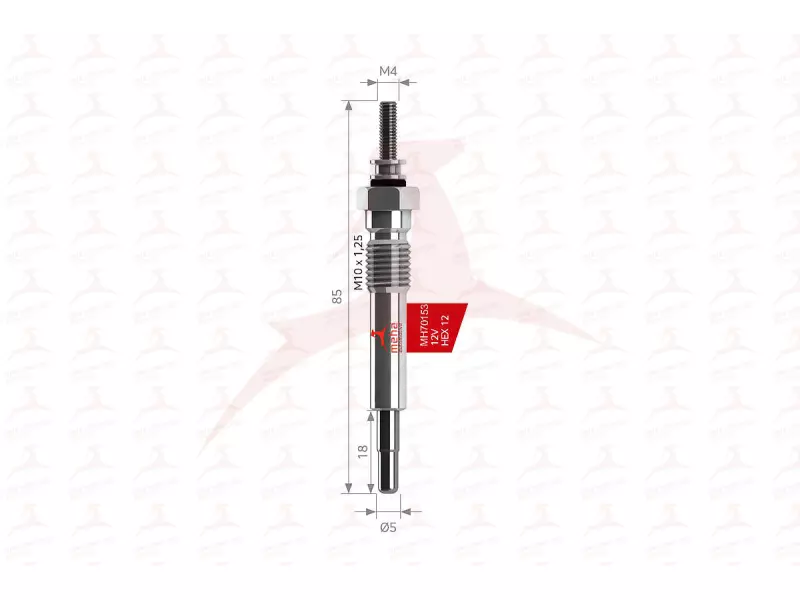 GLOW PLUG ( REAR LH )