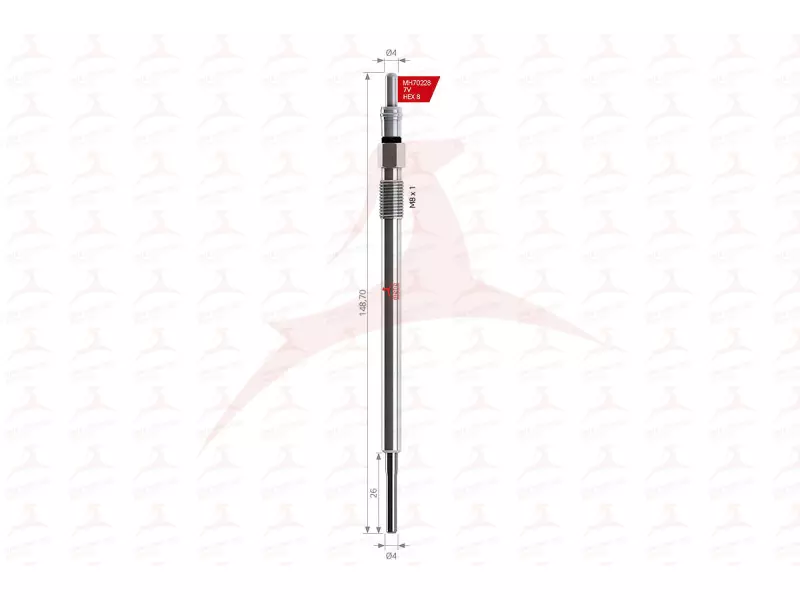 GLOW PLUG ( RH )