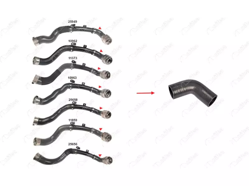 TURBO HOSE
EXCLUDING PLASTIC PIPE