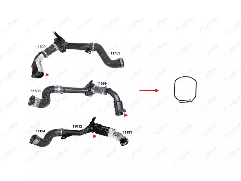 TURBO PIPE CLIPS
