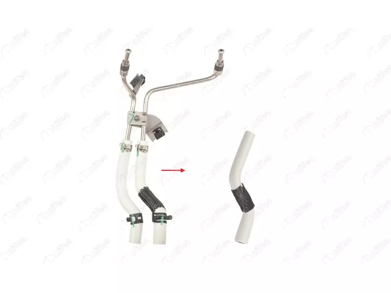 PRESSURE SENSOR HOSE
EXCLUDING METAL PIPE