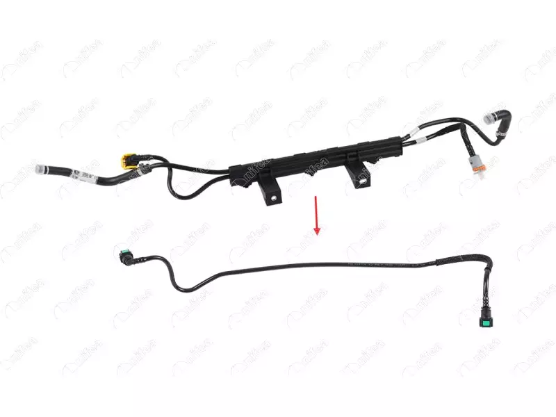 FUEL PIPE EXCLUDING BRACKET