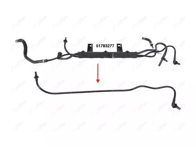 FUEL PIPE
EXCLUDING BRACKET
