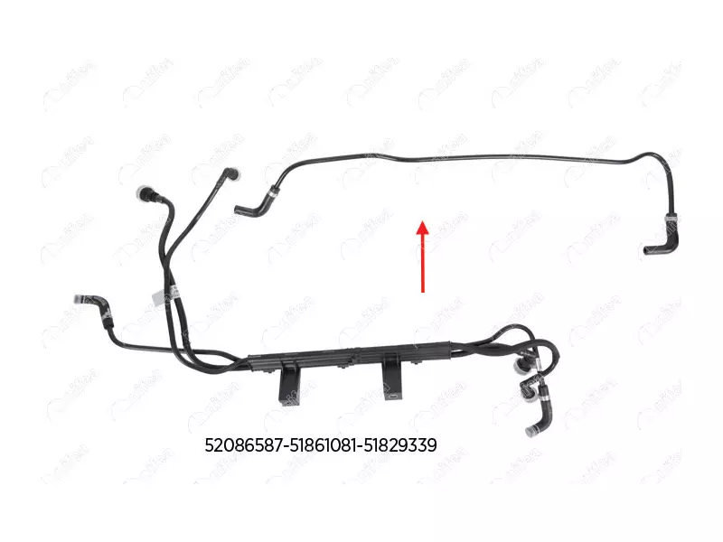 FUEL PIPE 
EXCLUDING BRACKET