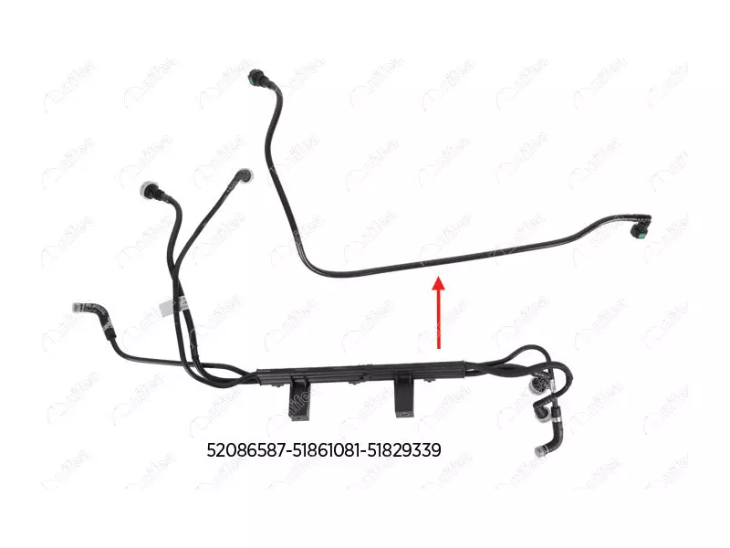 FUEL PIPE 
EXCLUDING BRACKET