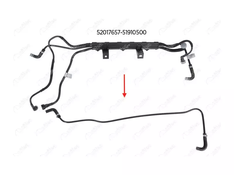 FUEL PIPE 
EXCLUDING BRACKET