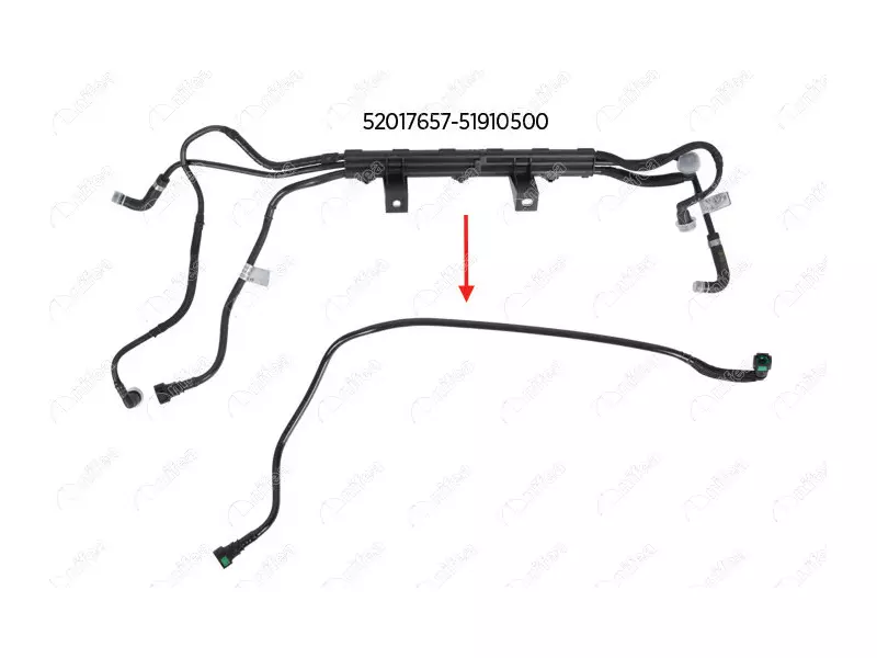 FUEL PIPE 
EXCLUDING BRACKET