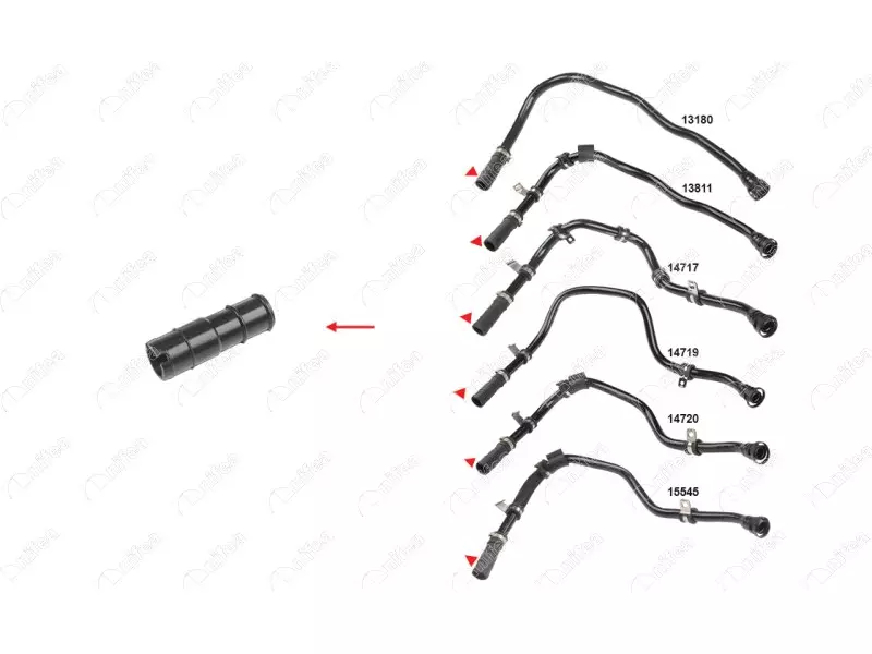 OIL VAPOR PIPE HOSE
EXCLUDING PLASTIC PIPE