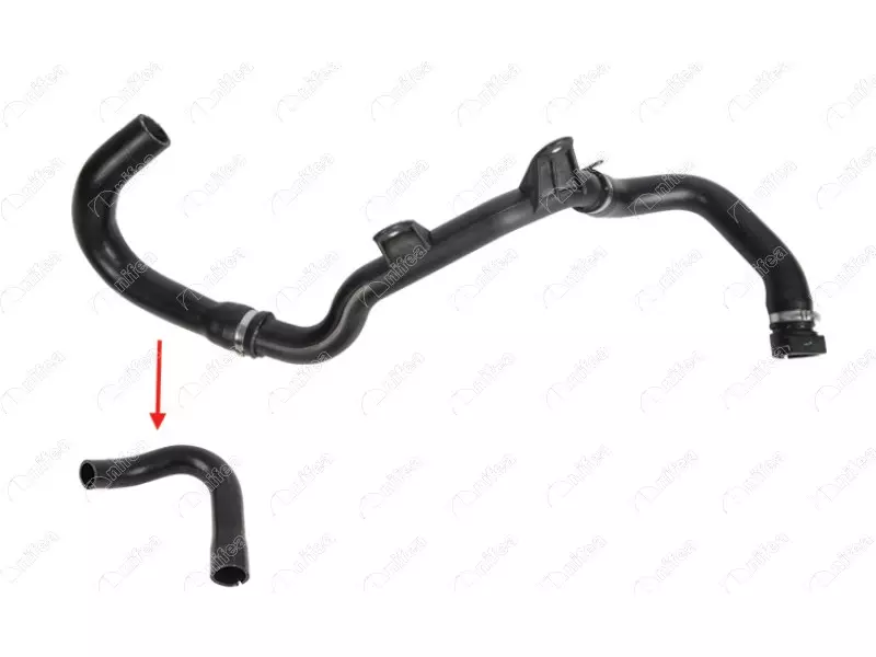 RADIATOR INLET HOSE
EXCLUDING PLASTIC PIPE 