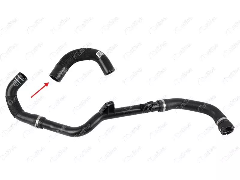 RADIATOR INLET HOSE
EXCLUDING PLASTIC PIPE