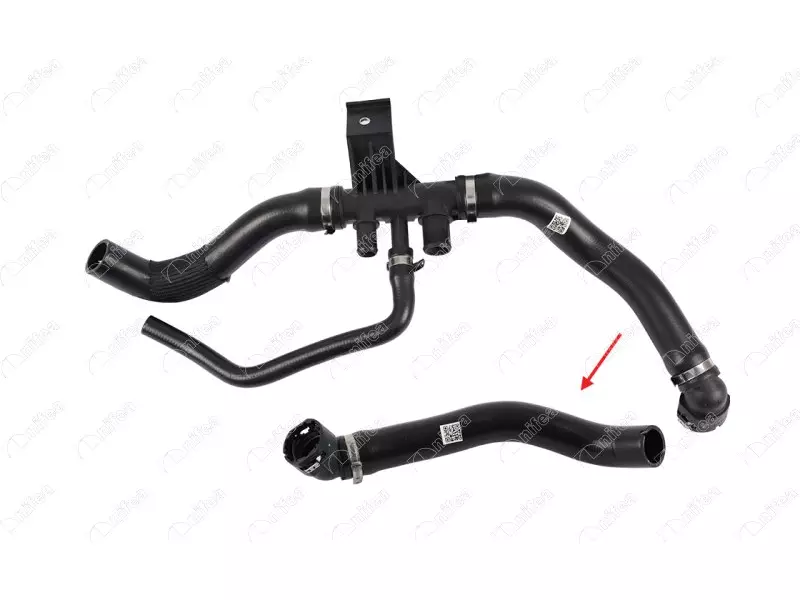 RADIATOR OUTLET HOSE
EXCLUDING PLASTIC PIPE