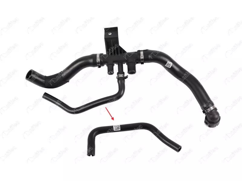 RADIATOR OUTLET HOSE
EXCLUDING PLASTIC PIPE