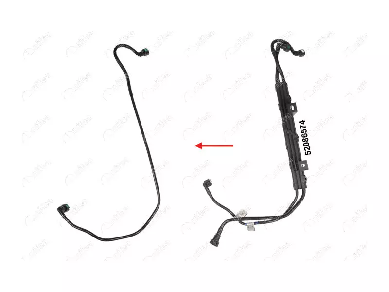 FUEL PIPE 
EXCLUDING BRACKET