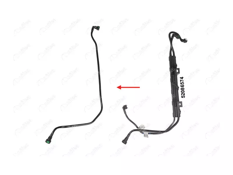 FUEL PIPE 
EXCLUDING BRACKET