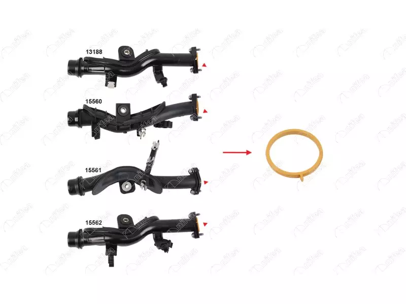 TURBO PIPE GASKET
EXCLUDING PLASTIC PIPE