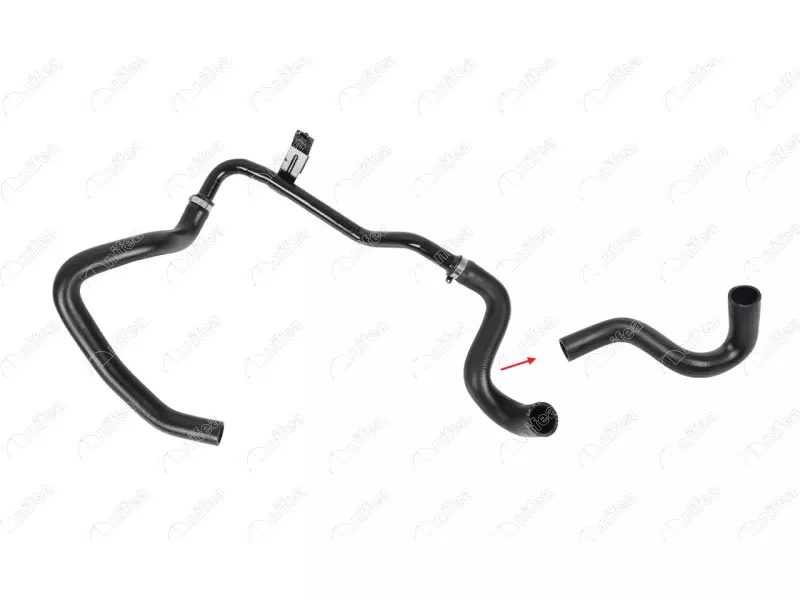 RADIATOR OUTLET HOSE
EXCLUDING METAL PIPE