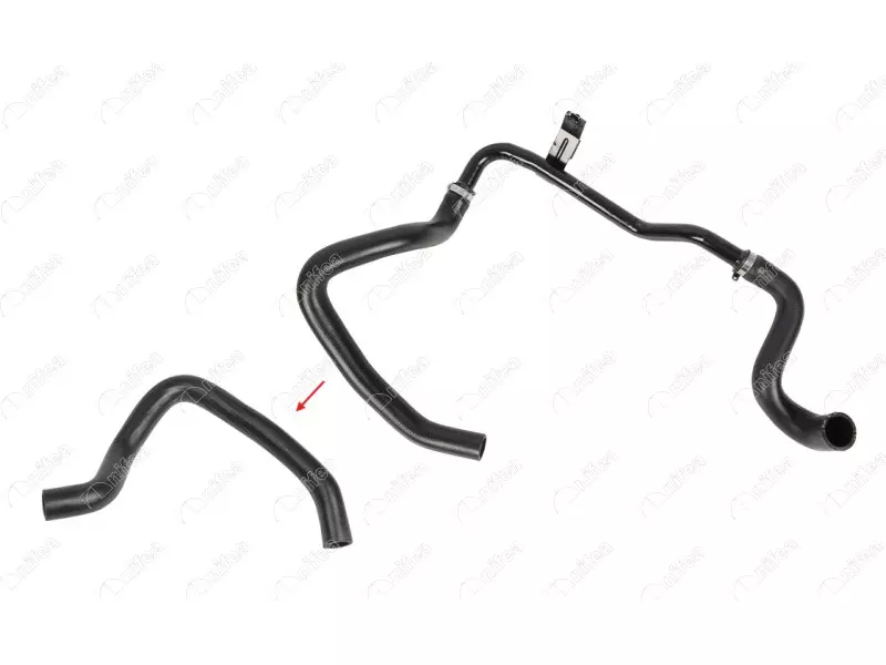 RADIATOR OUTLET HOSE
EXCLUDING METAL PIPE