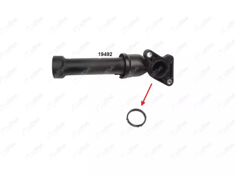 GASKET OF WATER PUMP PIPE