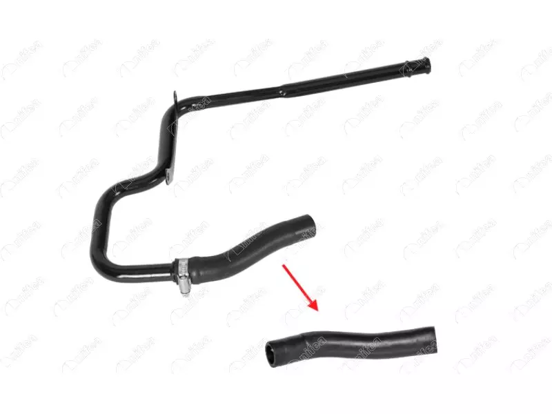 HEATER HOSE
EXCLUDING METAL PIPE